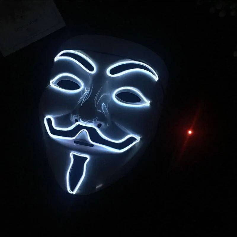 Vendetta LED Luminous Mask