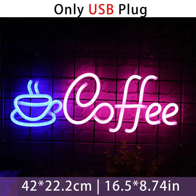 USB Powered Neon Sign Light