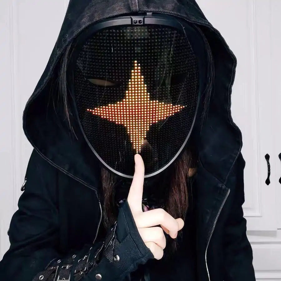 | GlowMask | LightSync Mask | LED Beat Mask | NeonGlow Mask |
PulseMask | FlashFace Mask | BeamMask | LumiMask |