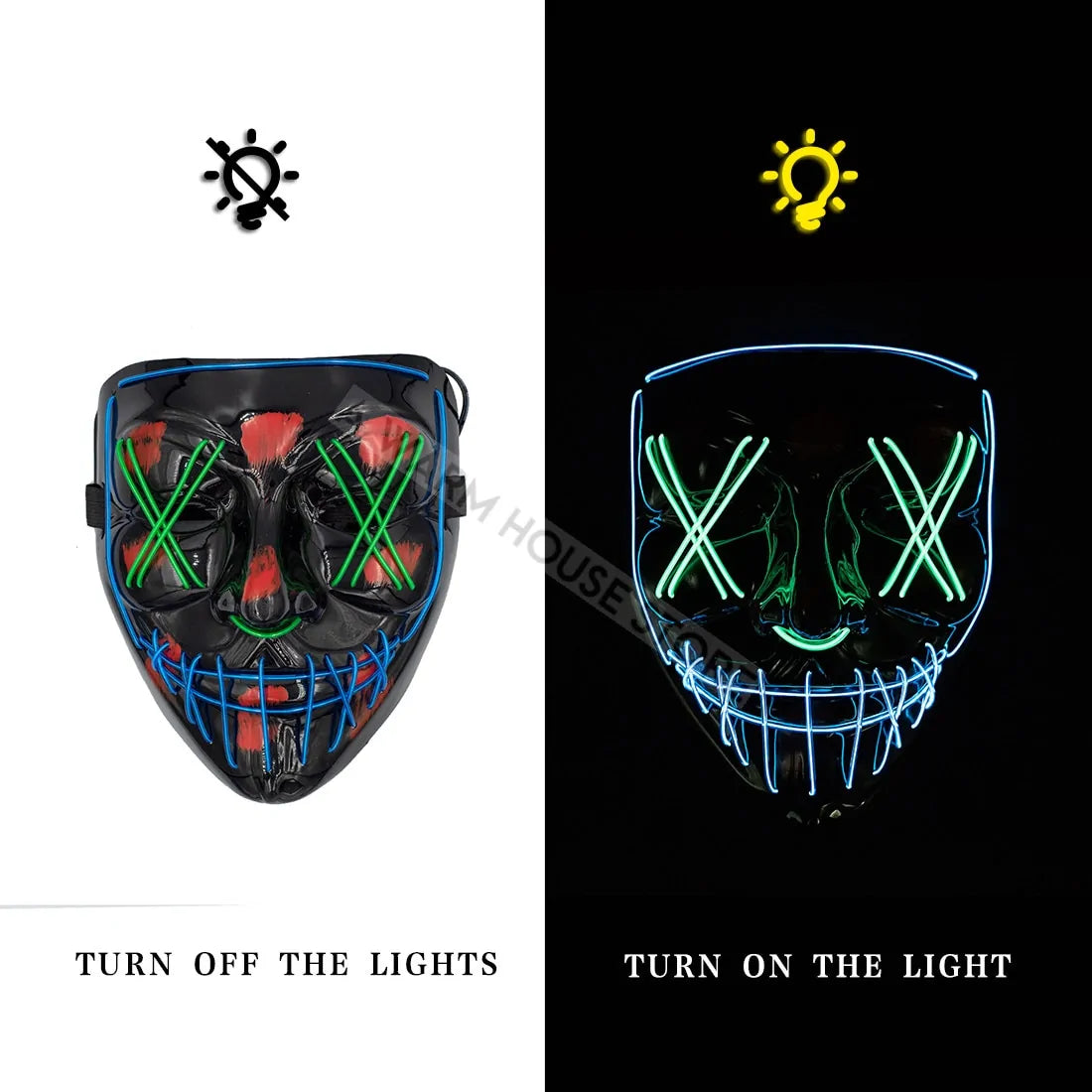 | GlowMask | Spooky Glow Mask | Phantom LED Mask | Glimmer Mask | HallowBeam Mask |
Eerie LED Mask | Radiant Spook Mask | Luminous Mask | HauntGlow Mask | FrightLight Mask |