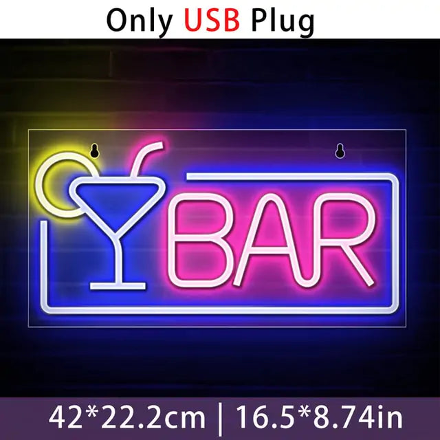 USB Powered Neon Sign Light