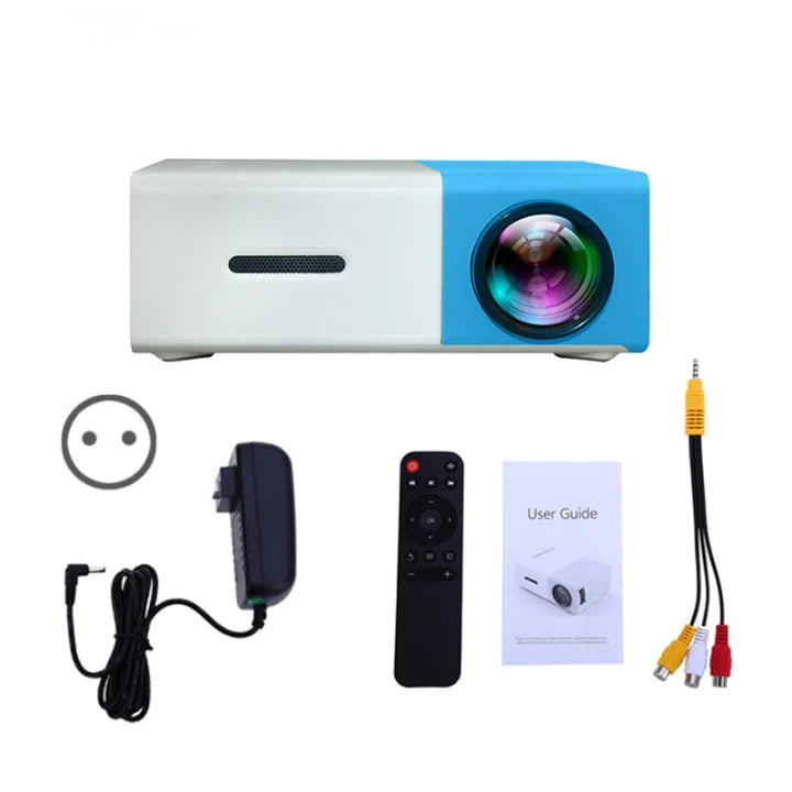 YG-300 LCD Mini LED Portable LED Home Cinema Projector