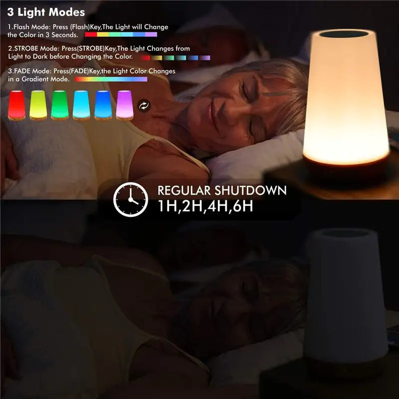Night Light Lamp - 13 Color Changing