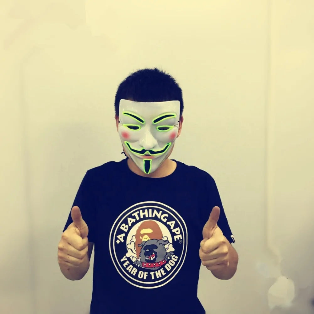 Vendetta LED Luminous Mask