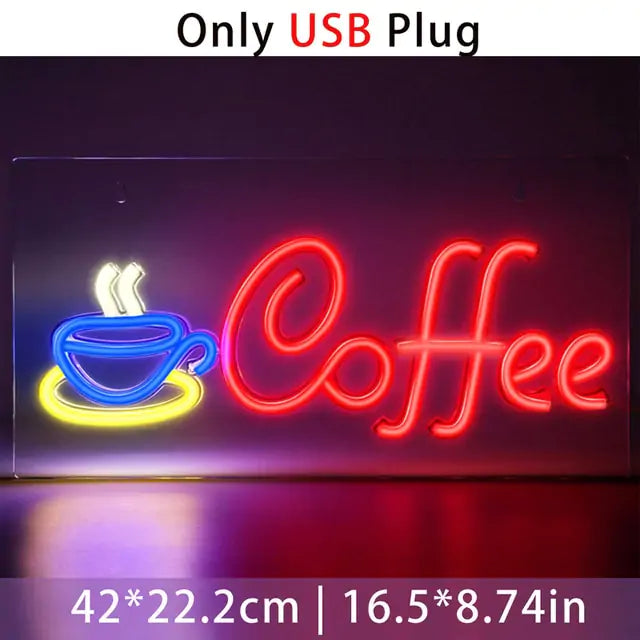 USB Powered Neon Sign Light