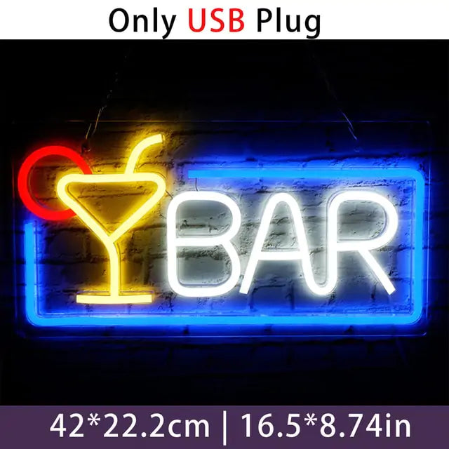 USB Powered Neon Sign Light