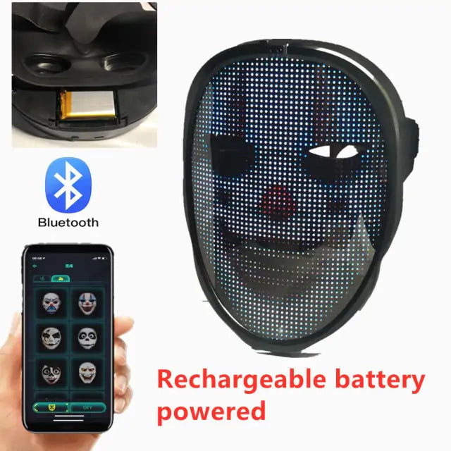 | GlowMask | LightSync Mask | LED Beat Mask | NeonGlow Mask |
PulseMask | FlashFace Mask | BeamMask | LumiMask |