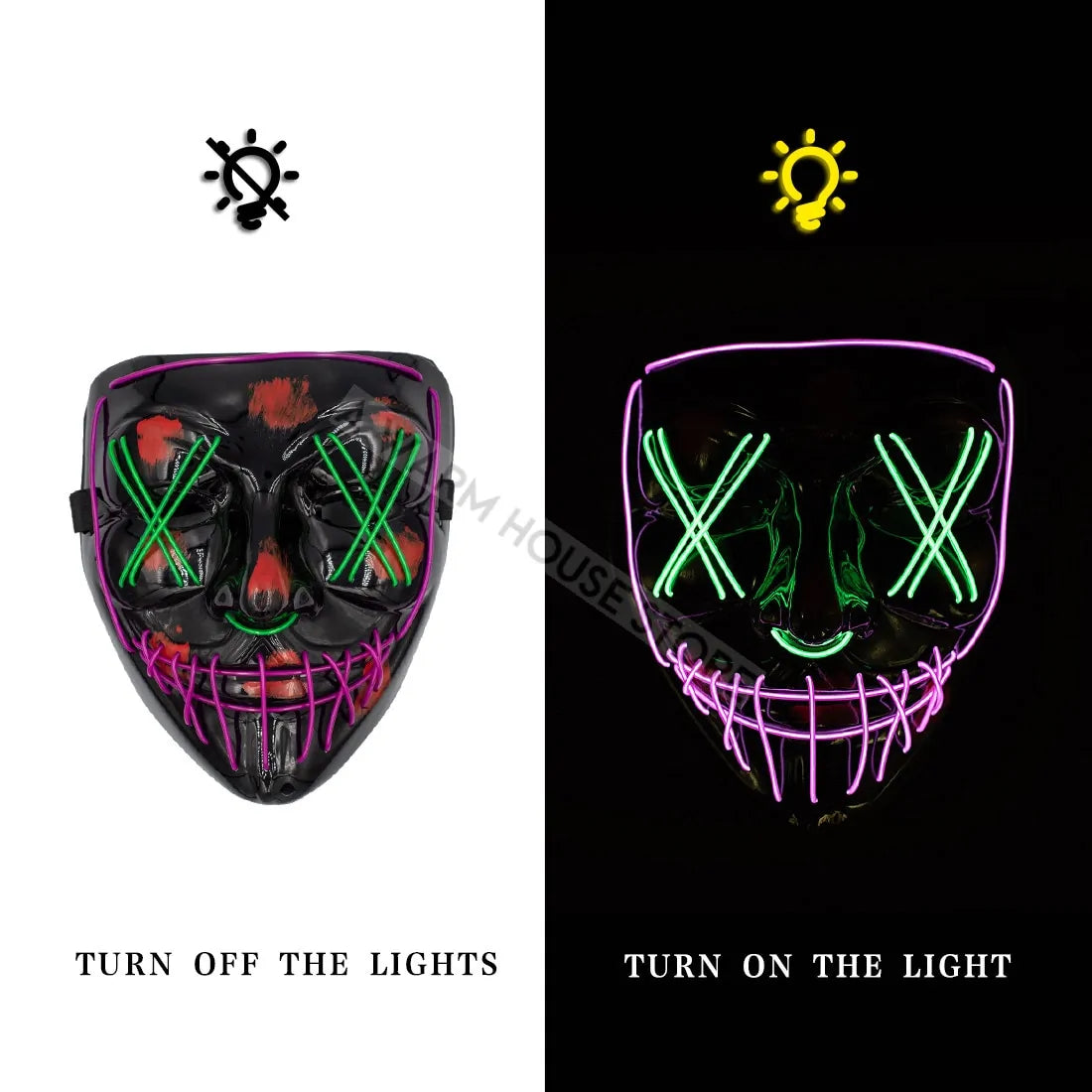 | GlowMask | Spooky Glow Mask | Phantom LED Mask | Glimmer Mask | HallowBeam Mask |
Eerie LED Mask | Radiant Spook Mask | Luminous Mask | HauntGlow Mask | FrightLight Mask |