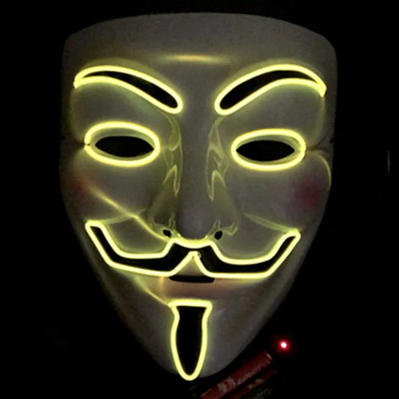 Vendetta LED Luminous Mask