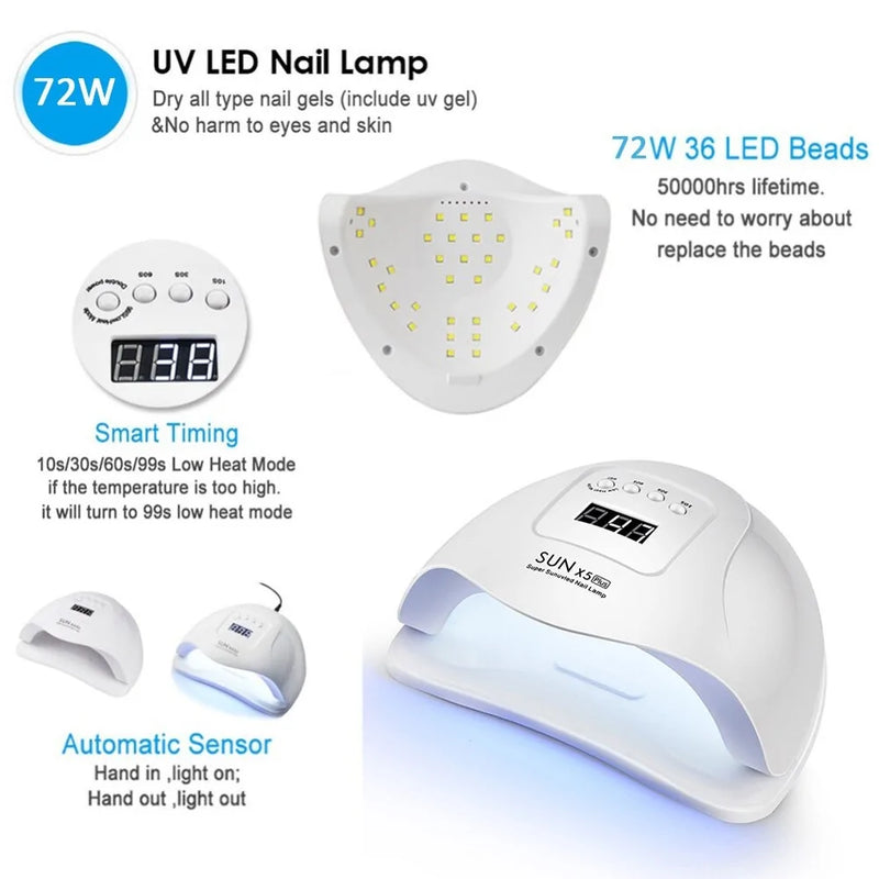 LED Nail Lamp Salon Quality